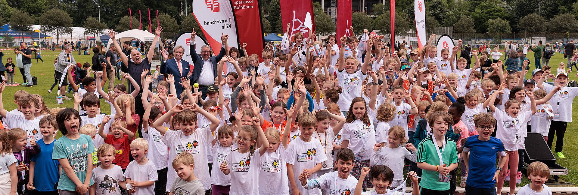 Gruppenbild Kölner Kinder Sportfest 